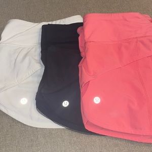 LULULEMON Speed Up Shorts Size 8
